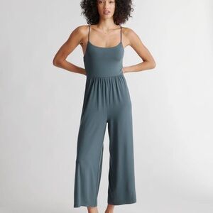 Quince Tencel Wide Leg Jumpsuit